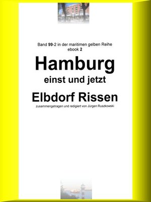 cover image of Hamburg einst und jetzt--Elbdorf Rissen--Teil 2